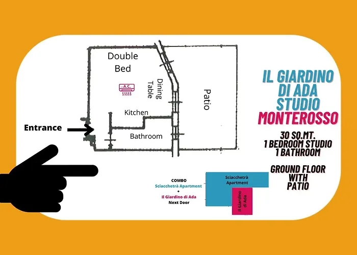 Il Giardino Di Ada Ground Floor With Ac And Patio Apartmán